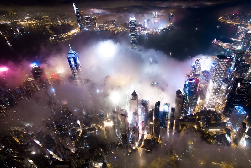 Hong Kong par Andy Yeung - Urban Fog 01