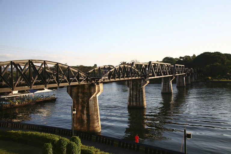 Relive the history of the River Kwai Bridge in Kanchanaburi