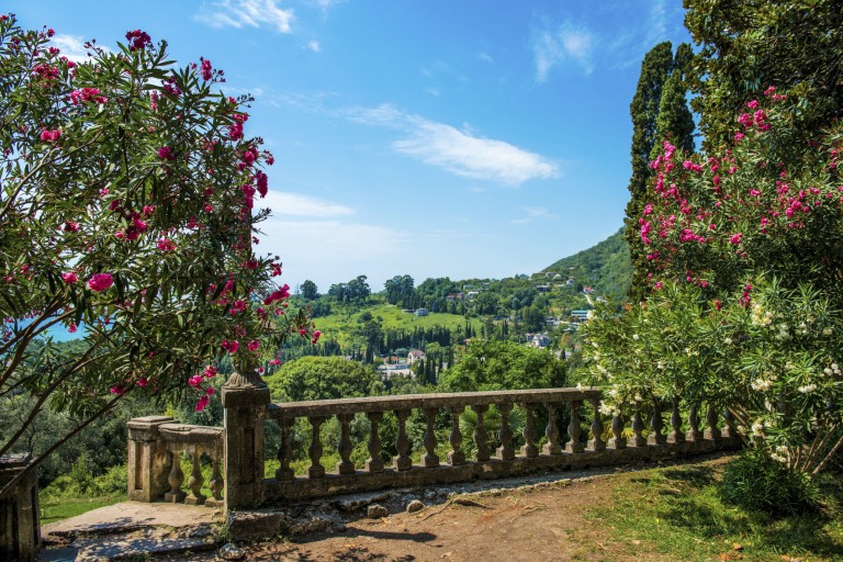 Le lac Rits en Abkhazie