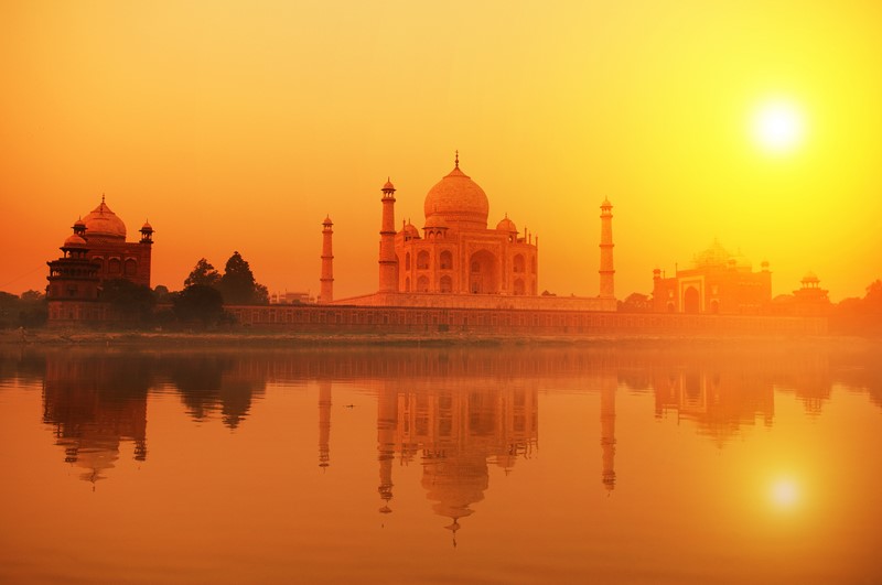 Taj Mahal, Agra (Inde)