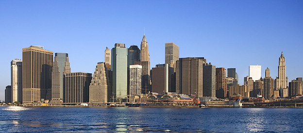 Vue célèbre de Manhattan
