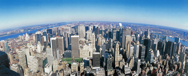 Manhattan, vue du ciel