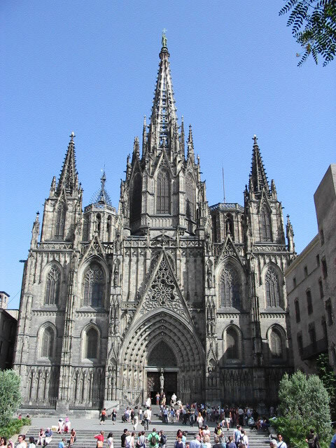 Barrio gotico, Cathédrale gothique