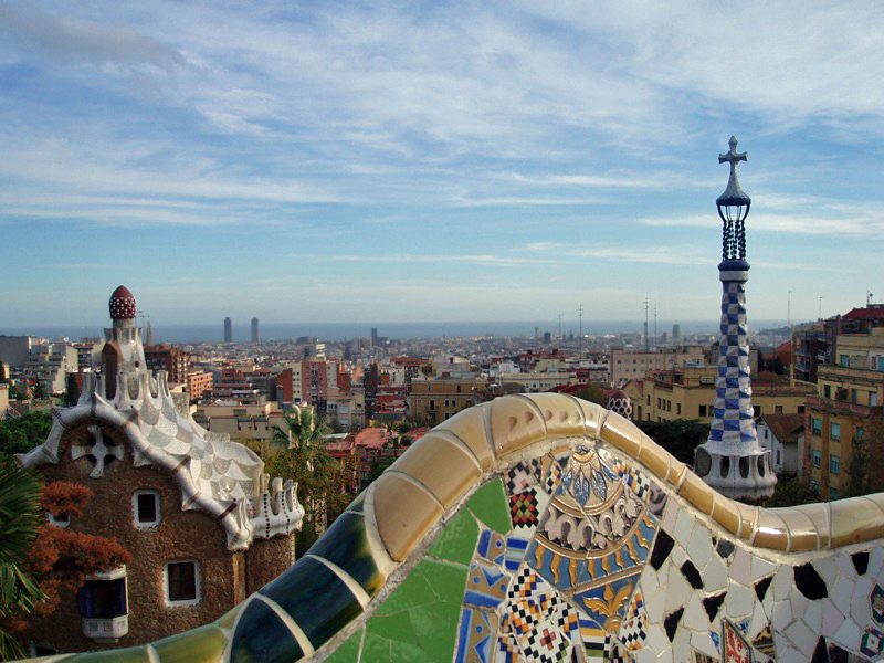 Entrée du Parc Güell
