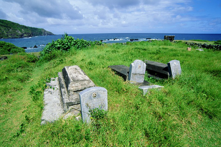 Cimetière d'Huialoha (archipel de Maui)