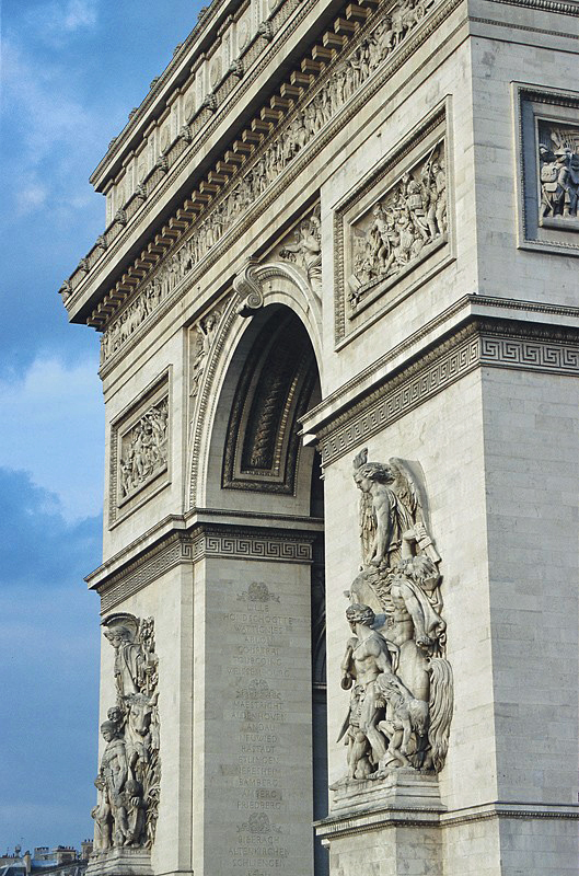 Arc de triomphe (détail)
