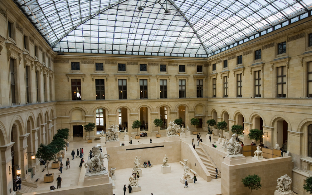 Musée du Louvre, Cour Marly