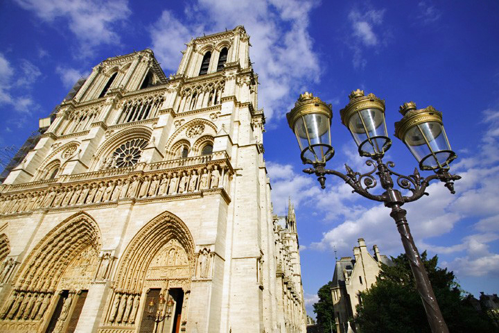Façade de Notre-Dame de Paris