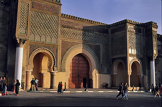 Bab el Mansur, Meknes'te