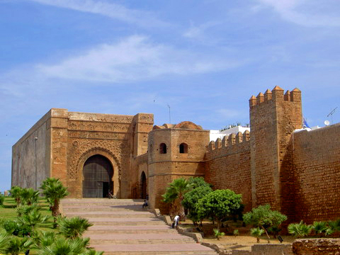 Rabat Kasbah'a giriş