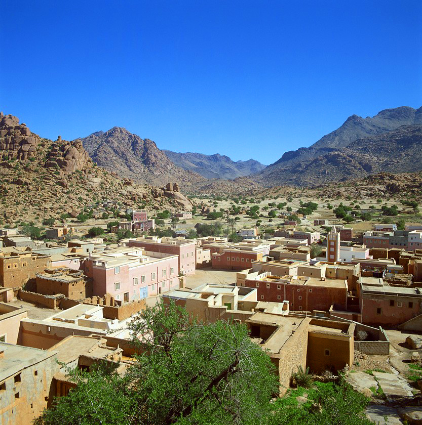 Tafraout in Middle Atlas