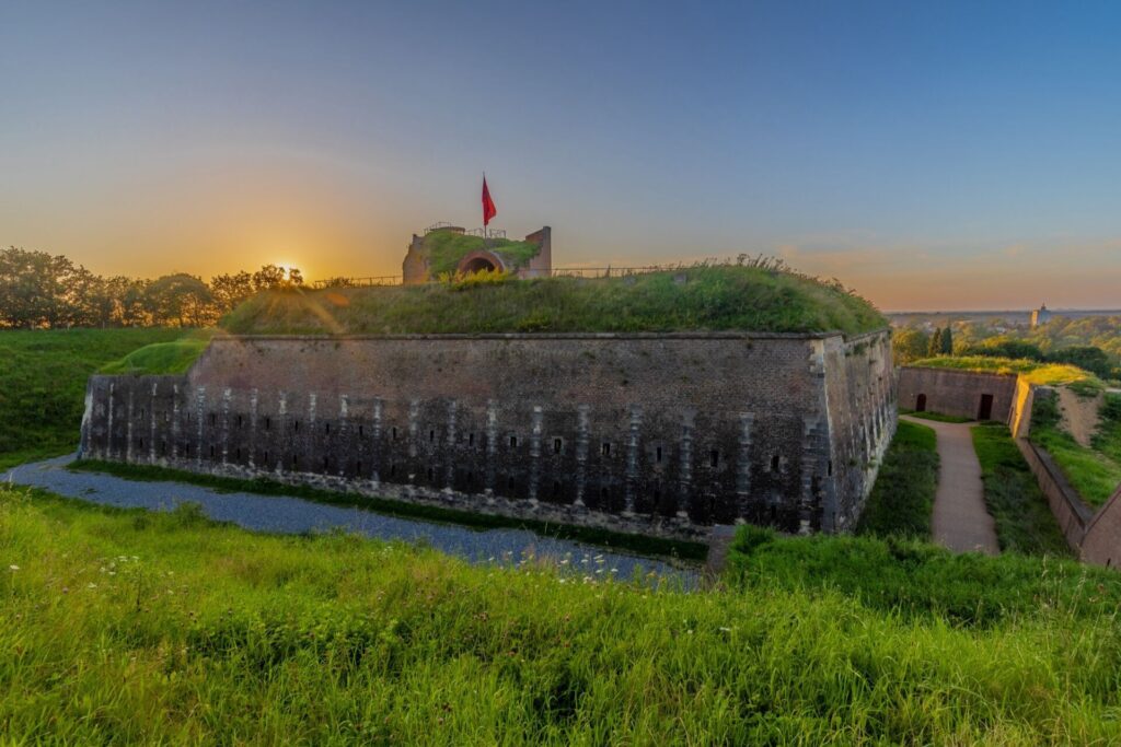 forteresse médiévale au mont Saint-Pierre à Maastricht