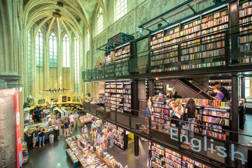 La librairie Selexyz dans la Dominicanenkerk de Maastricht