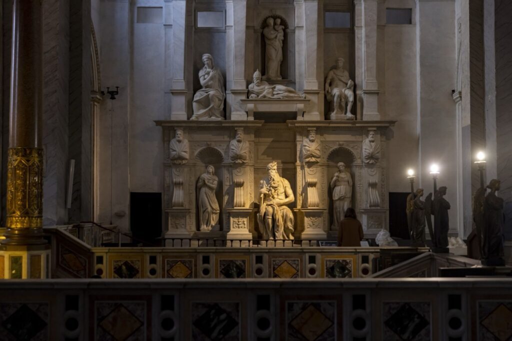 Le Moïse de Michel-Ange, San Pietro in Vincoli, Rome
