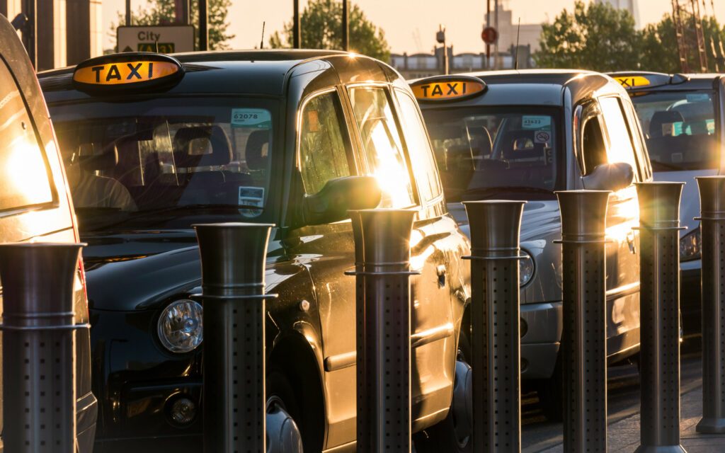 Les taxis noirs de Londres en photos