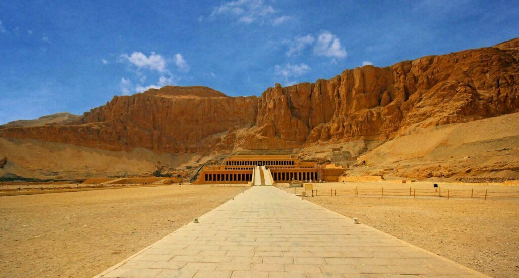 Egypte temple Hatchepsout Louxor