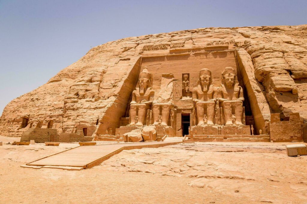 Egypte temple Ramses Abou Simbel