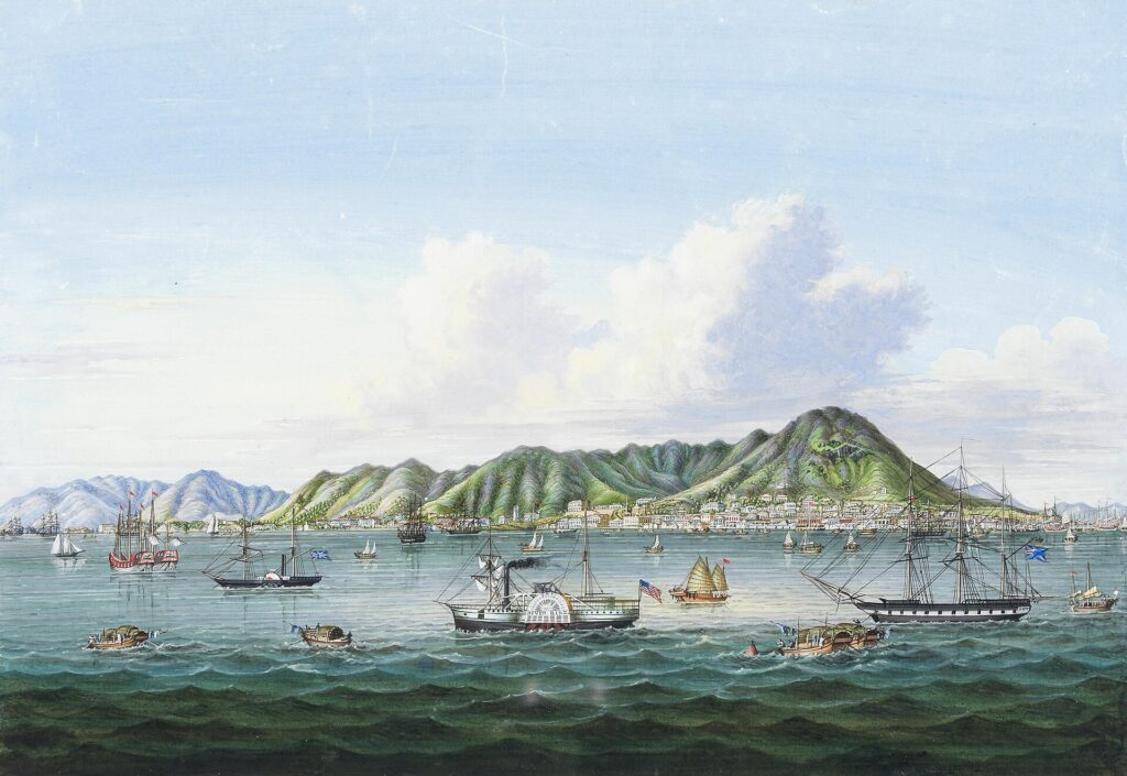 Hong Kong en 1855