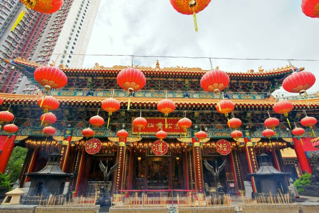 Hong Kong temple Wong Tai Sin