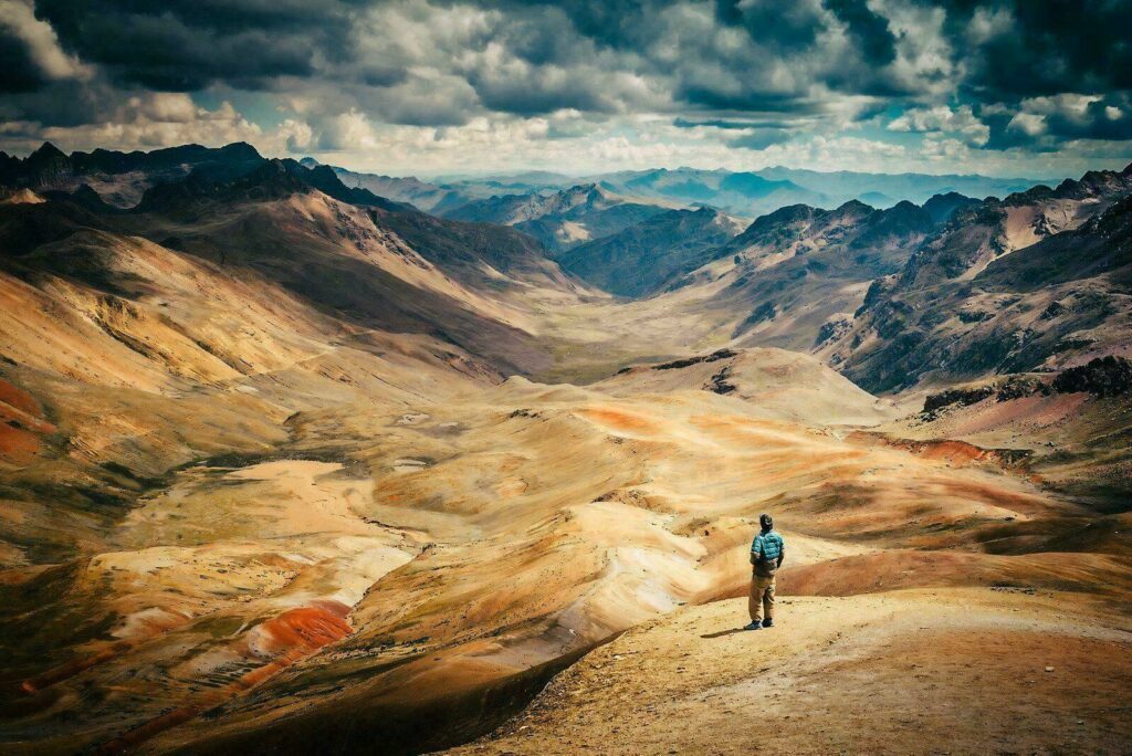 Vinicunca l'incroyable montagne arcenciel du Pérou — free download