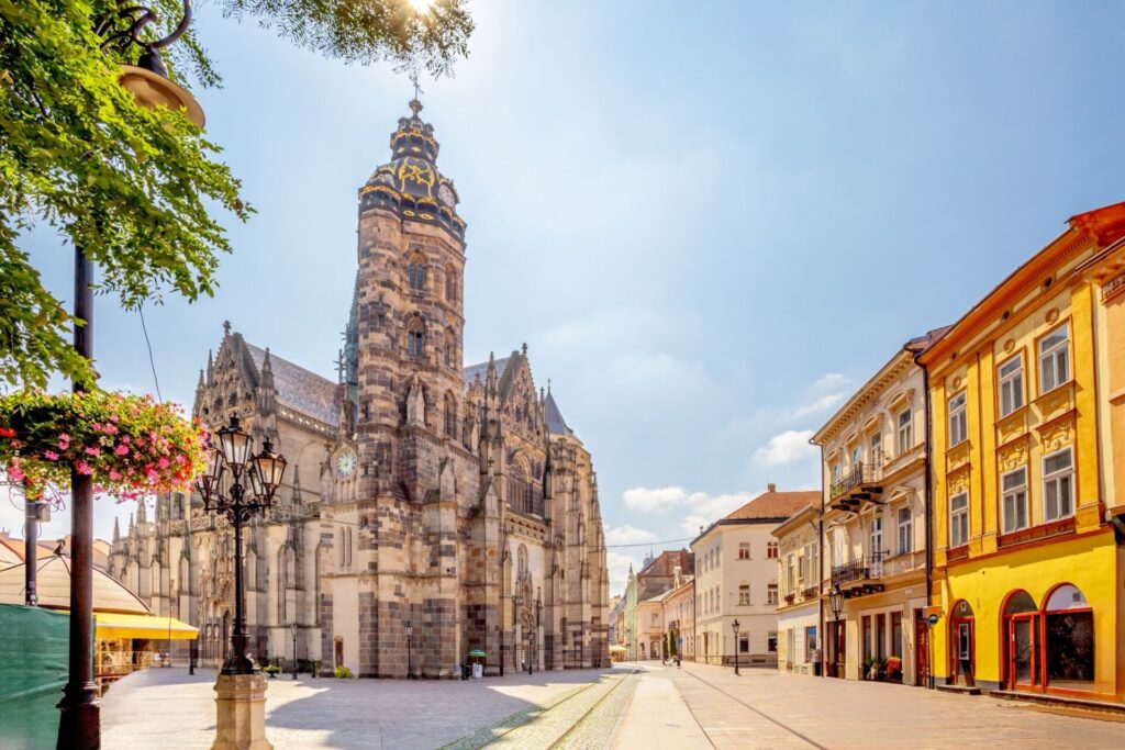 La Cathédrale Sainte-Élisabeth de Košice, Slovaquie