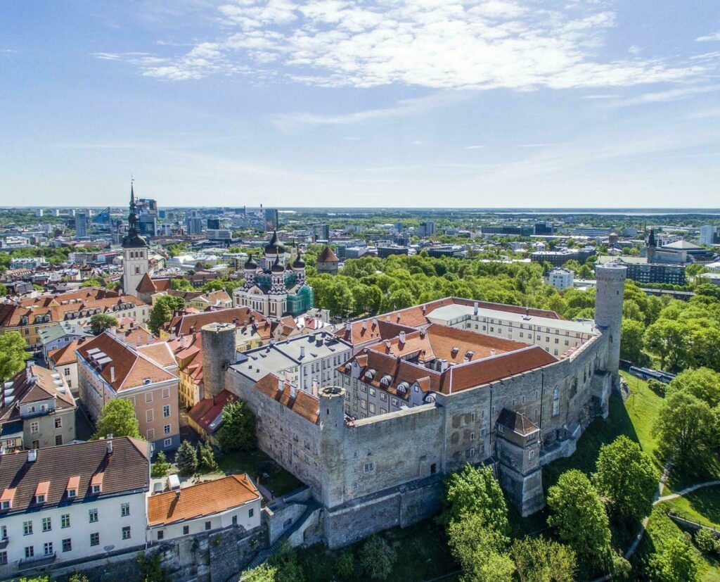 tallinn vue du ciel estonie