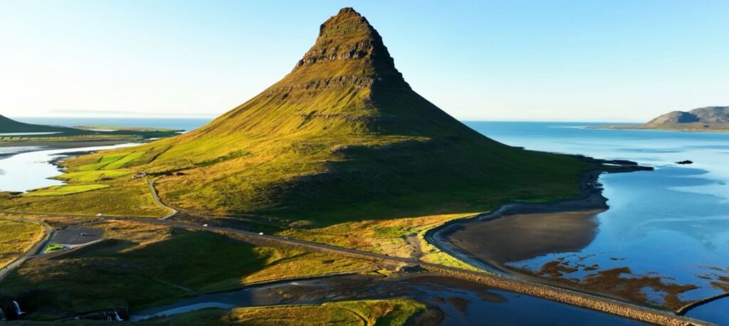 La péninsule de Snæfellsnes, à l'ouest de l'Islande