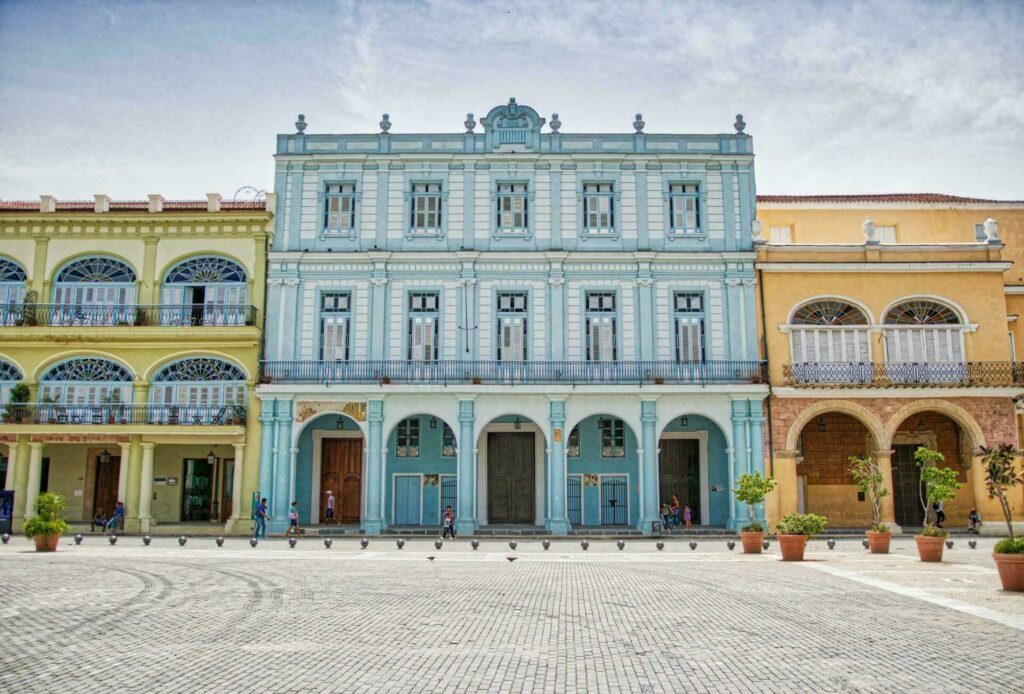 Cuba old square