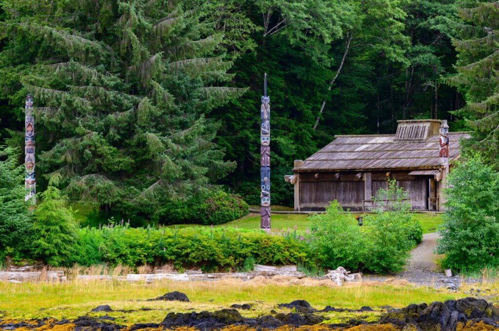 Totem Bight State Historical Park à Ketchikan (Alaska)