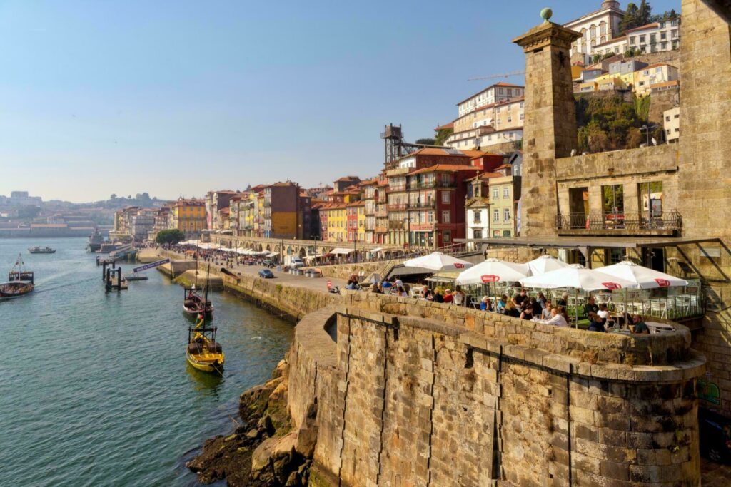 Les restaurants de la Ribeira à Porto