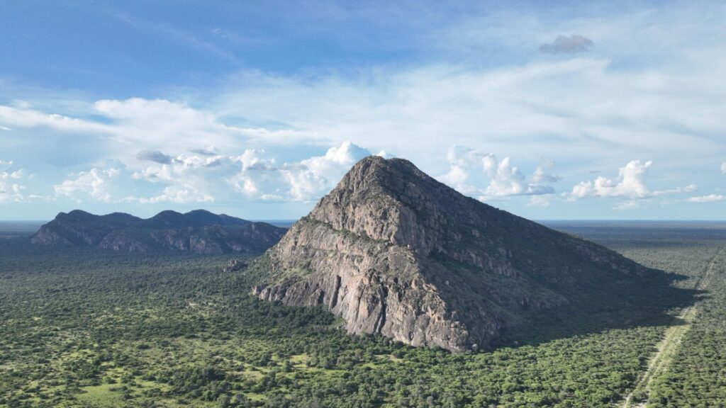 Les collines de Tsodilo au Botswana