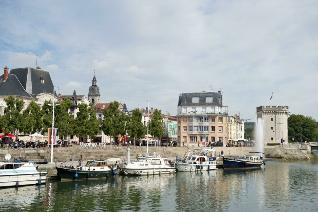 La ville de Verdun et ses quais