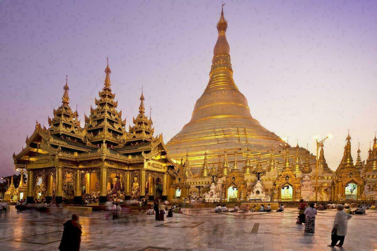 Pagode de Shwedagon à Yangon