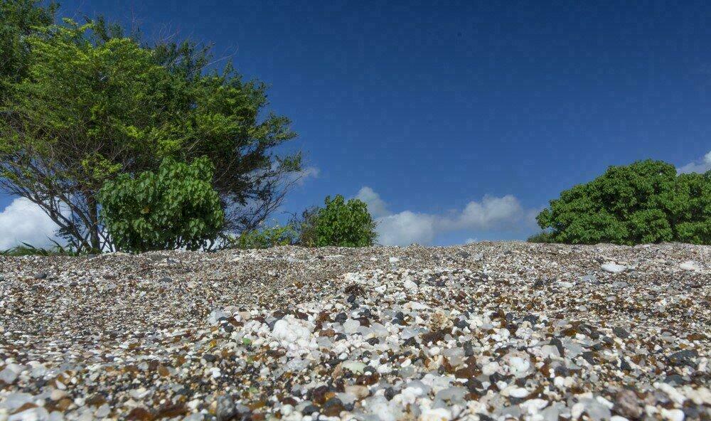 Plage de verre de Kauai