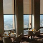 Salle de restaurant du Celest à Lyon