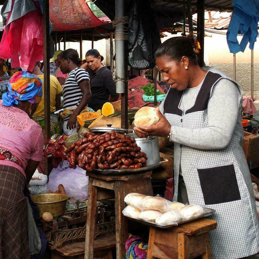 Marché de Praia