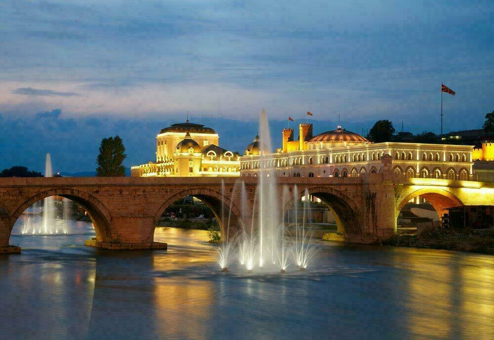 Skopje, capitale de la Macedoine