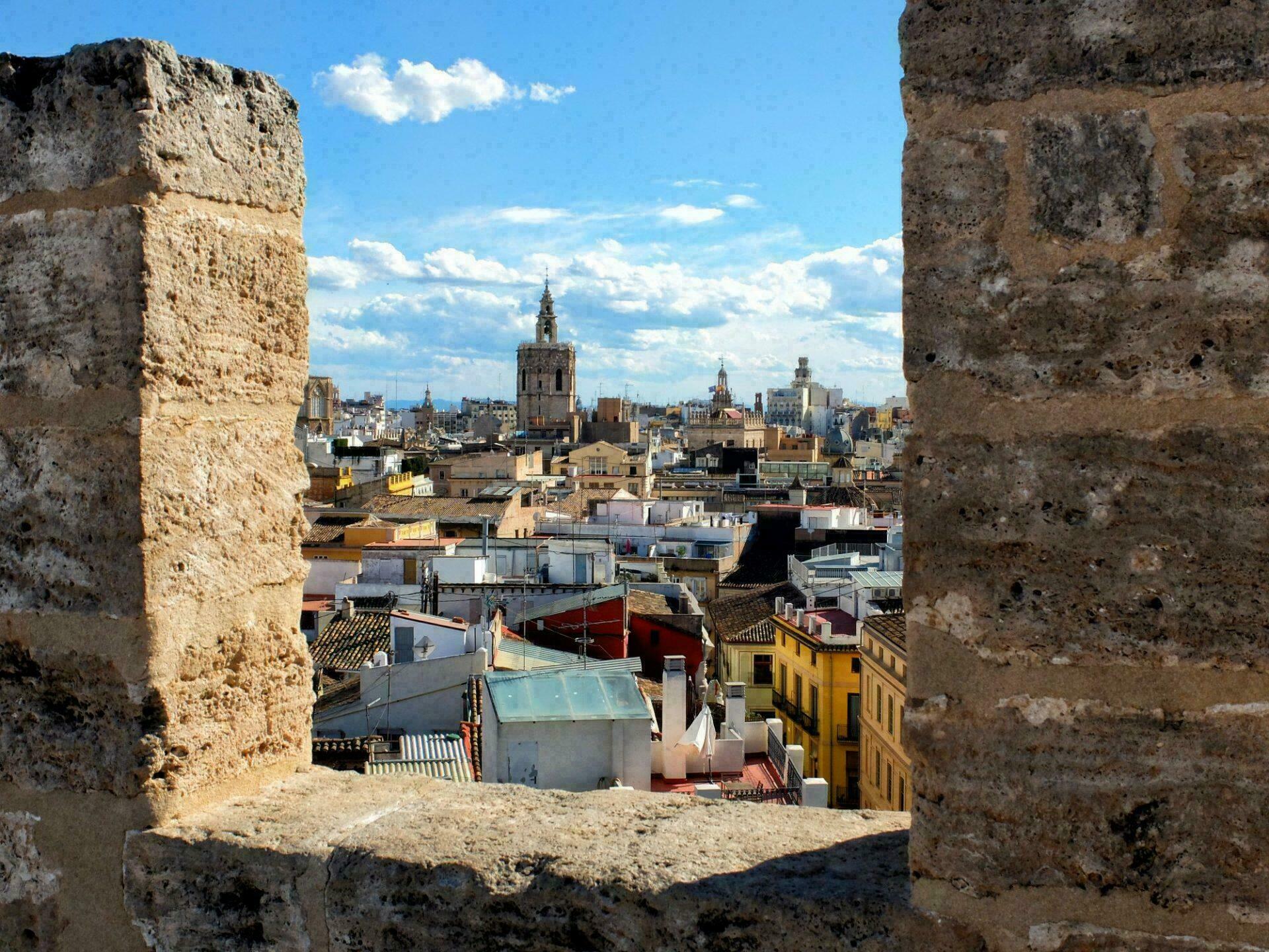 Vue depuis les tours de Serranos