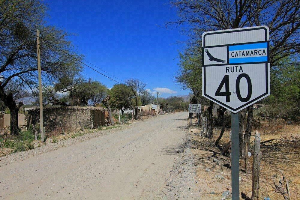 Route 40 en Argentine