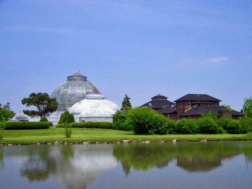 Anna Scripps Conservatory sur Belle Isle