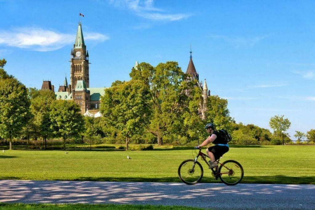 Le parc Major Hill à Ottawa