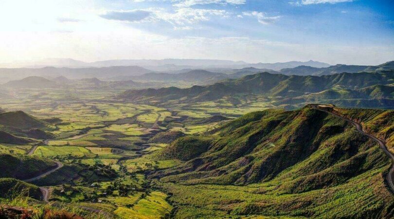 Panorama sur le massif éthiopien