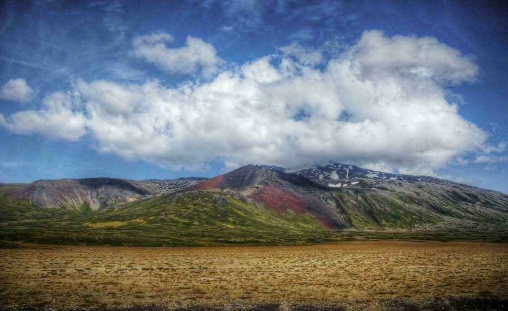 Le volcan Snaefellsjökull