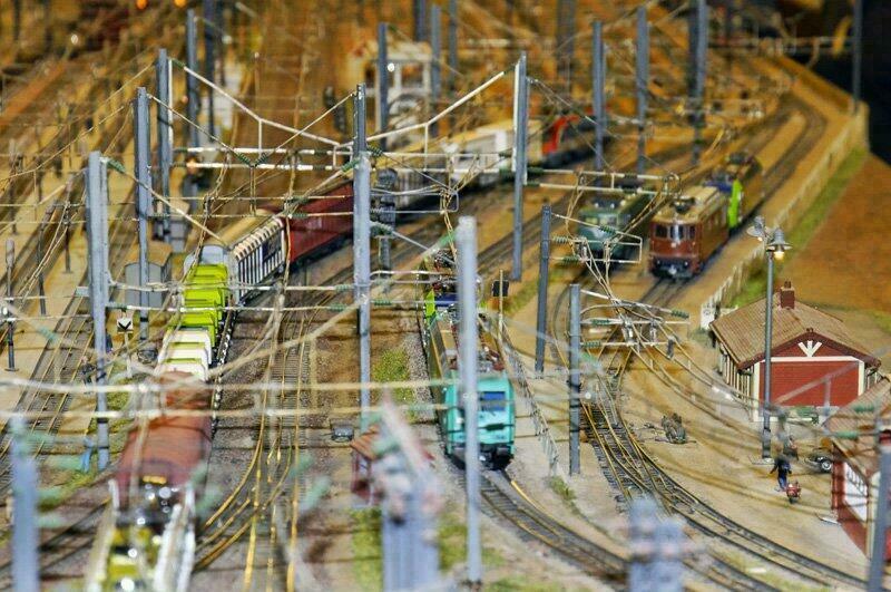 Les trains miniatures de la Gare de l'Est 