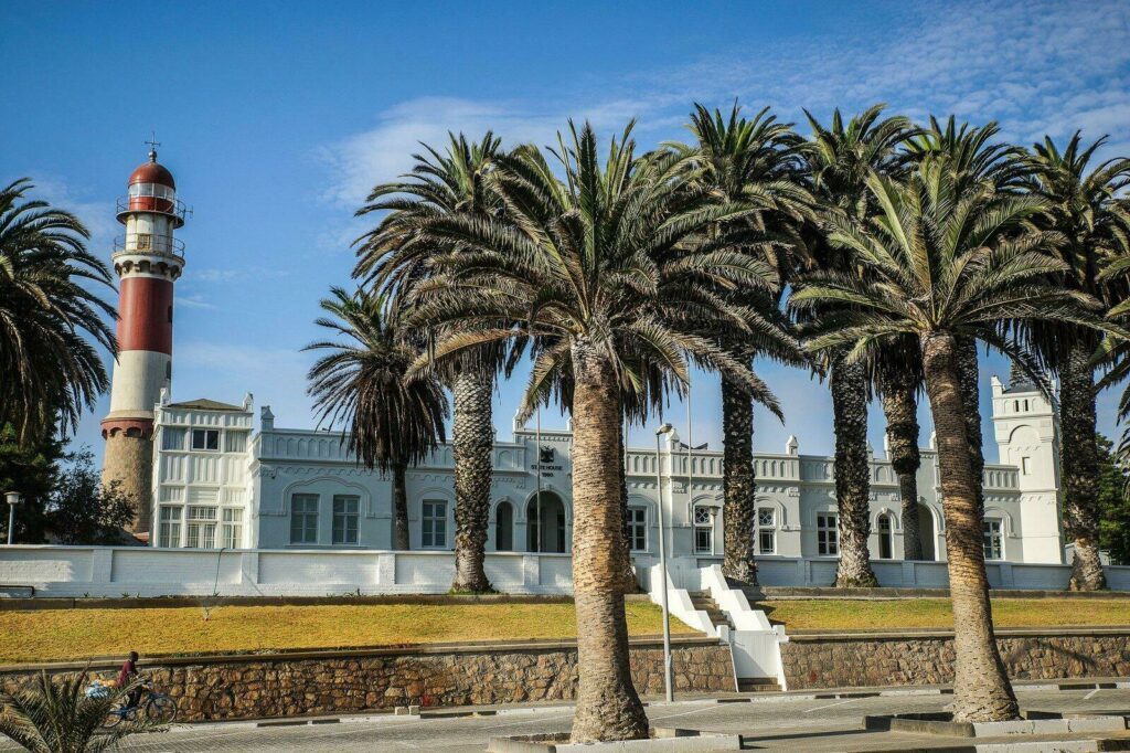 La villa d'été du Président à Swakopmund