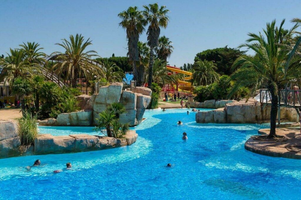 Parc aquatique du Camping La Sirène à Argelès-sur-Mer