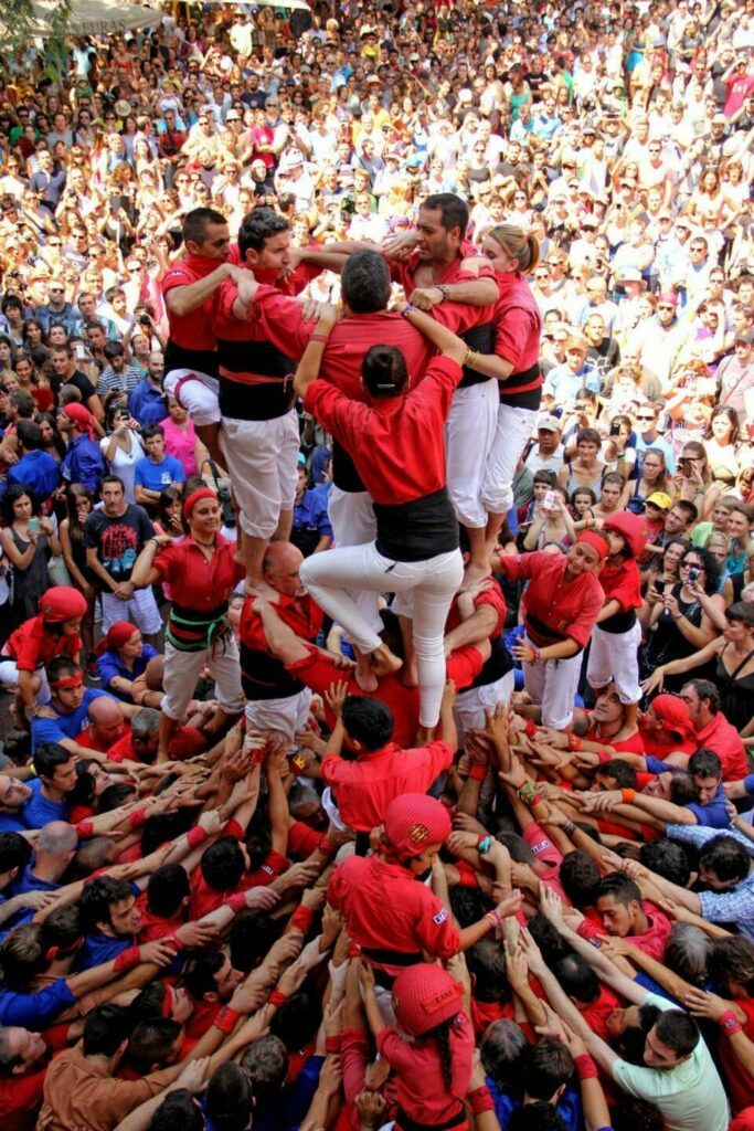 Les Castellers de Barcelone