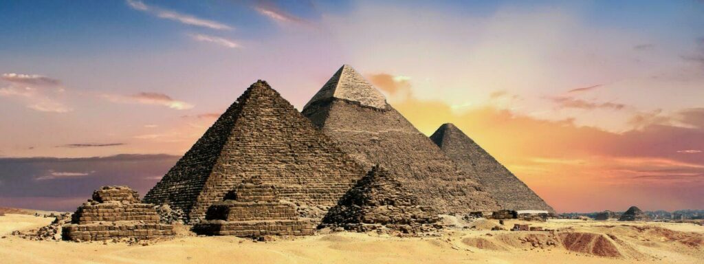 Pyramides en Egypte