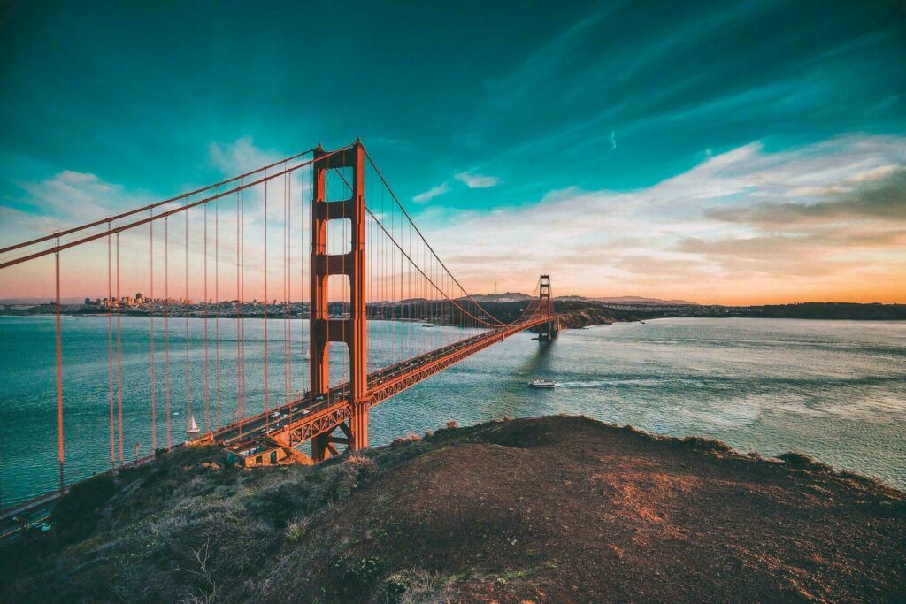 Le Golden Gate Bridge à San Francisco