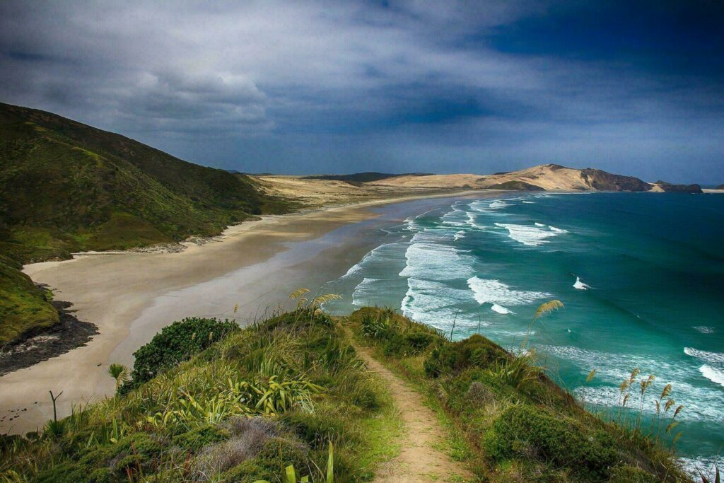 Plage en Nouvelle-Zélande